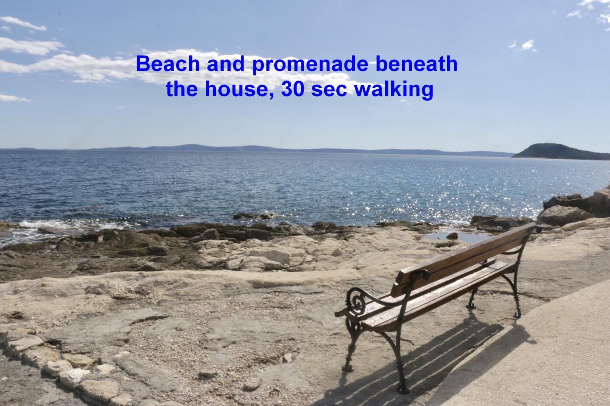 Beachfront Apartment Milan, With Balcony Split Dış mekan fotoğraf