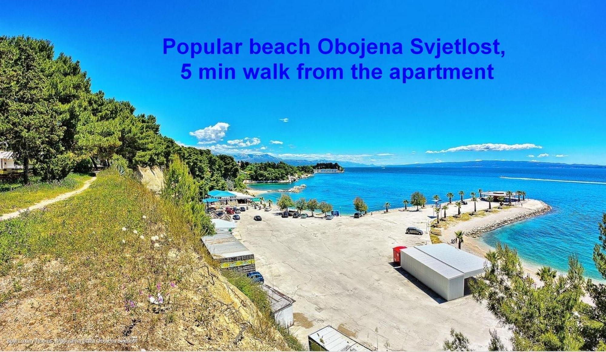 Beachfront Apartment Milan, With Balcony Split Dış mekan fotoğraf